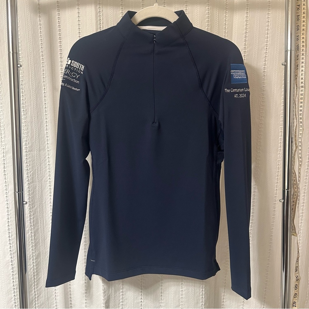 Brand new! Peter Millar | Women's Navy Pull over activewear long sleeve top